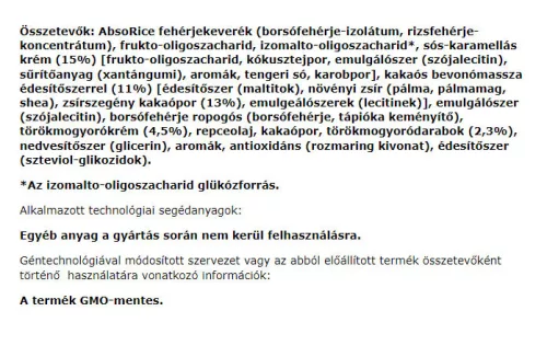 AbsoRice AbsoBAR Layered Protein Bar - Vegán Fehérjeszelet 50 g