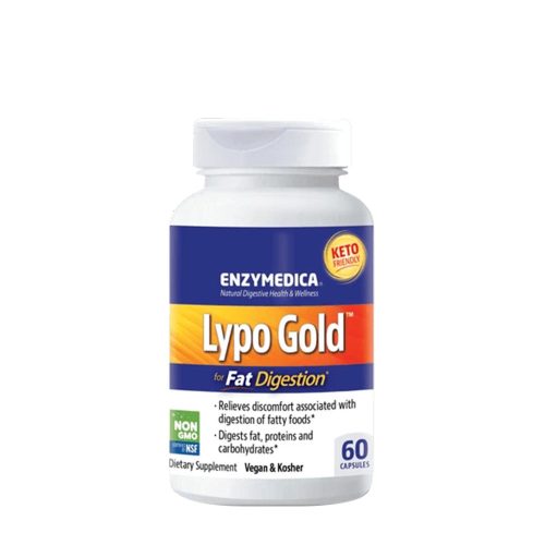Enzymedica Lipo Gold - Zsír emésztést segítő kapszula 60 Kapszula