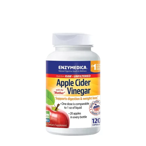 Enzymedica Apple Cider Vinegar - Almaecet 120 Kapszula