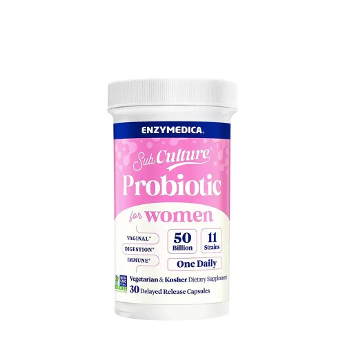 Enzymedica SubCulture™ Probiotic for Women - SubCulture™ Probiotikum Nőknek 30 Kapszula