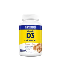 Enzymedica Vitamin D3 + Vitamin K2 60 Kapszula
