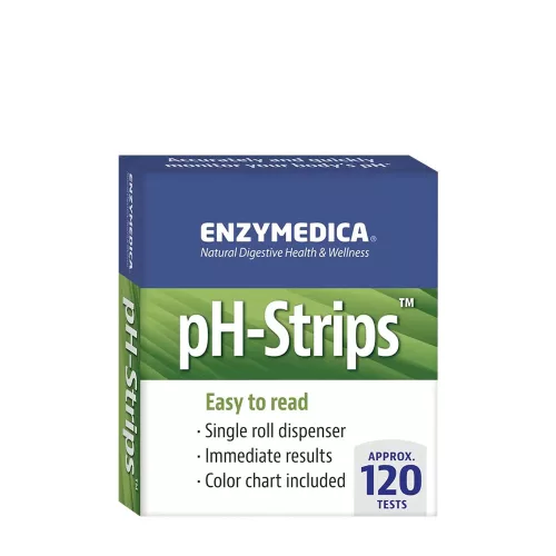 Enzymedica pH-Strips - pH-Tesztcsíkok 120 Darab