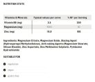 Science in Sport ZMA - Cink, Magnézium és B6-vitamin 90 Kapszula