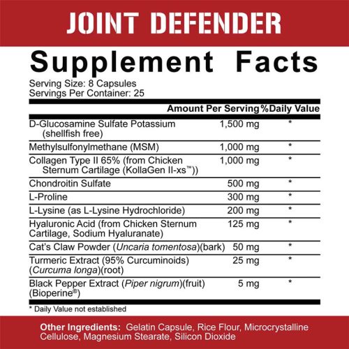 5% Nutrition Joint Defender - Legendary Series - Ízületvédő 200 Kapszula