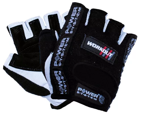 Power System Gloves Workout - Edzőkesztyű Fekete