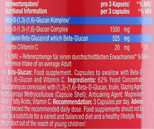 Weider Beta-Glucan - Immunerősítő 120 Kapszula
