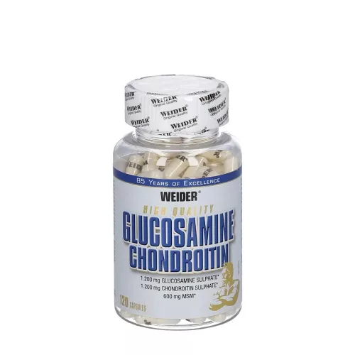Weider Glucosamine Chondroitin Plus MSM - Ízületvédő 120 Kapszula