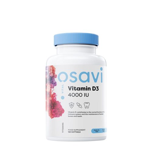 Osavi Vitamin D3 4000 NE 120 Lágykapszula