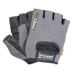Power System Gloves Pro Grip - Edzőkesztyű Szürke