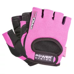 Power System Gloves Pro Grip - Edzőkesztyű Rózsaszín