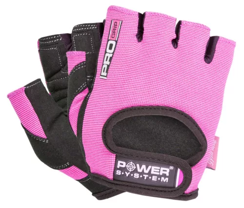 Power System Gloves Pro Grip - Edzőkesztyű Rózsaszín