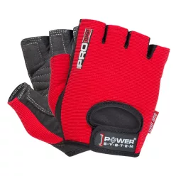 Power System Gloves Pro Grip - Edzőkesztyű Piros