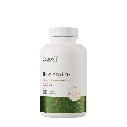 OstroVit Resveratrol VEGE - Rezveratrol kapszula 60 Kapszula