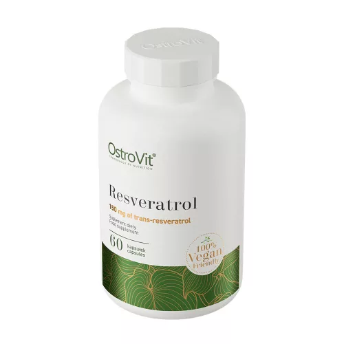 OstroVit Resveratrol VEGE - Rezveratrol kapszula 60 Veg Kapszula