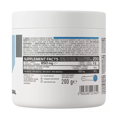 OstroVit  Inositol 200 g Natural - Inozitol por 200 g