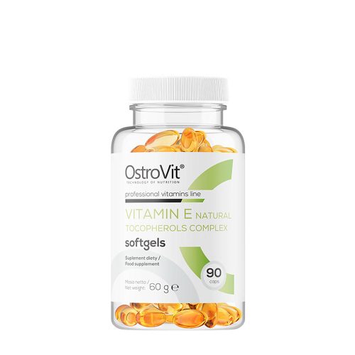 OstroVit Vitamin E Natural Tocopherols Complex - E-vitamin Komplex 90 Kapszula