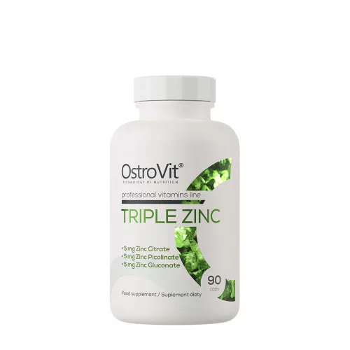 OstroVit Triple Zinc - Cink Komplex 90 Kapszula