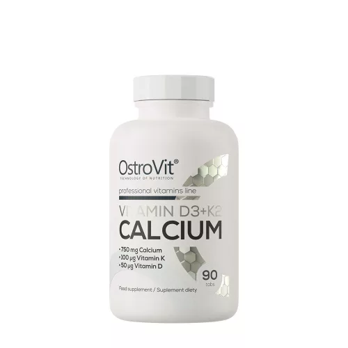 OstroVit D3-Vitamin + K2 + Kalcium 90 Tabletta