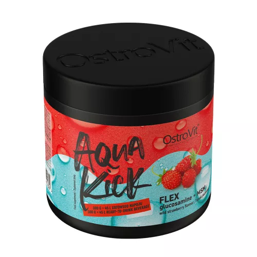 OstroVit Aqua Kick Flex - Eper Ízű 300 g