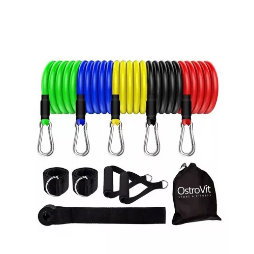 OstroVit Expander Edzőszett 5 gumikötéllel 1 csomag
