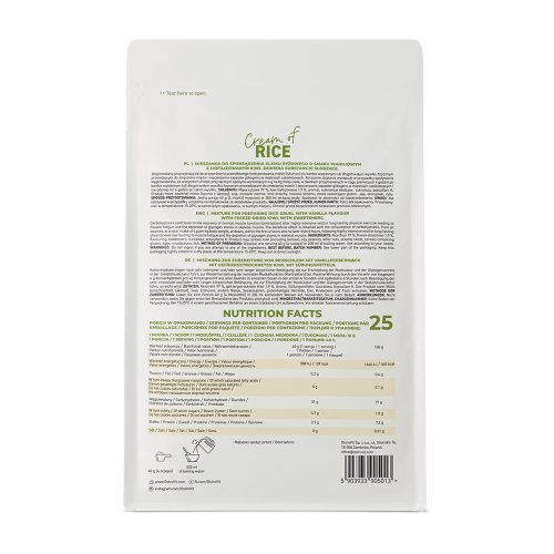 OstroVit Cream of Rice - Desszert 1000 g