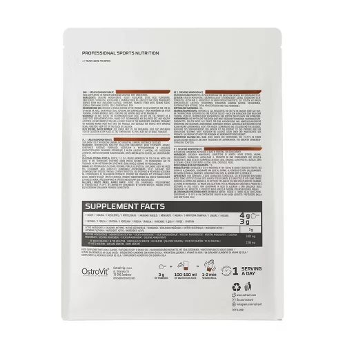 OstroVit Kreatin monohidrát por 300 g