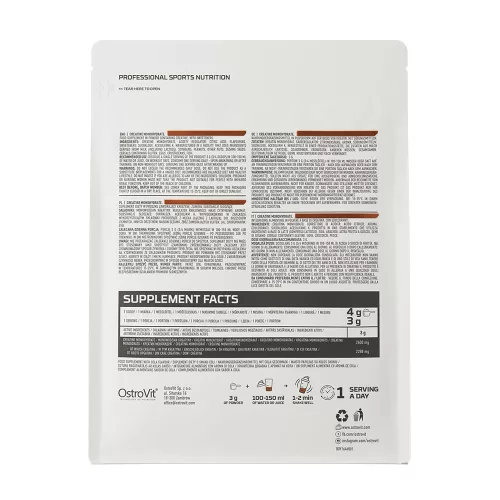 OstroVit Kreatin monohidrát por 500 g