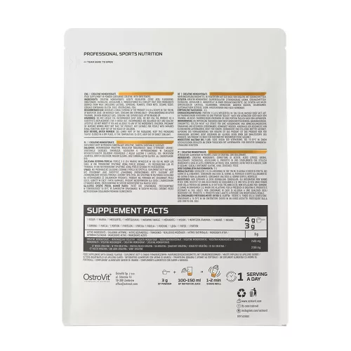 OstroVit Kreatin monohidrát por 500 g