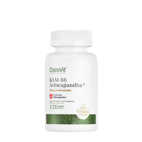 OstroVit KSM-66 Ashwagandha (Indiai ginzeng) kivonat 120 Tabletta