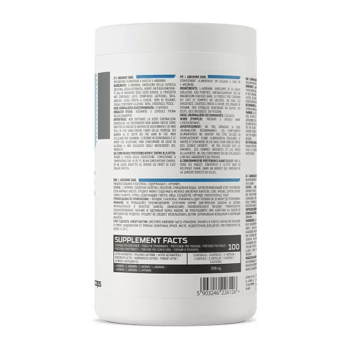 OstroVit Arginine 3000 300 Kapszula