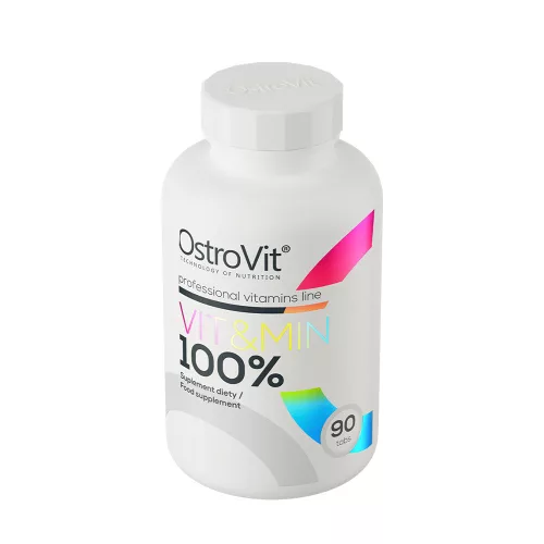 OstroVit 100% VIT&MIN - Multivitamin 90 Tabletta