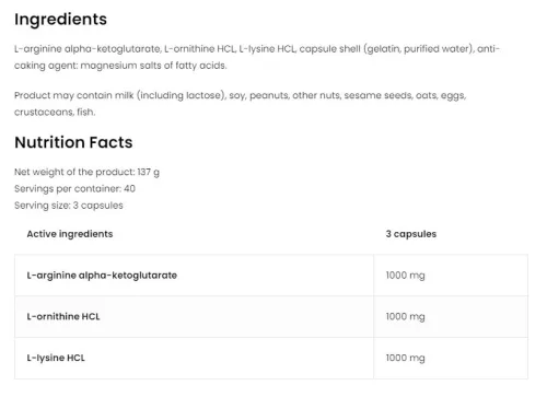 OstroVit AOL 3000 MG 120 Kapszula