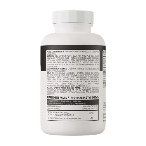OstroVit Astaxanthin Forte 90 Kapszula