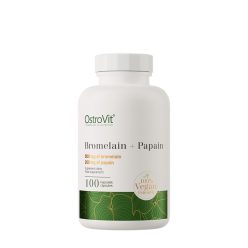 OstroVit Bromelain + Papain 100% Vegán 100 Kapszula