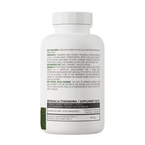 OstroVit Vegán Görögszéna 90 Kapszula