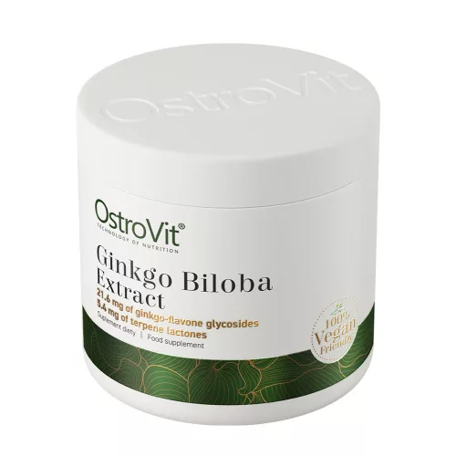 OstroVit Vegán Ginkgo Biloba Kivonat 50 g