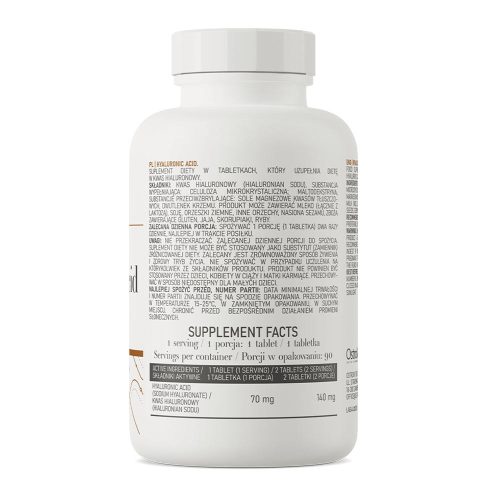 OstroVit Hialuronsav 90 Tabletta