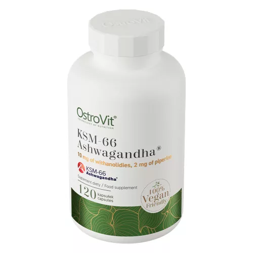 OstroVit KSM-66 Ashwagandha® - Vegán 120 Kapszula
