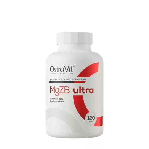 OstroVit MgZB Ultra - Magnézium, Cink, B6-vitamin 120 Tabletta