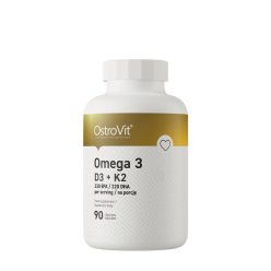 OstroVit Omega-3 D3+K2 90 Kapszula