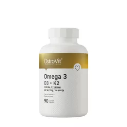 OstroVit Omega-3 D3+K2 90 Kapszula
