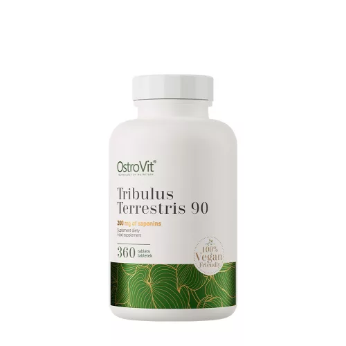 OstroVit Tribulus Terrestris 90 - Vegán Királydinnye Kivonat 360 Tabletta