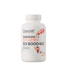 OstroVit Vitamin D3 8000 NE + K2 60 Tabletta
