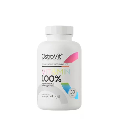 OstroVit 100% VIT&MIN - Multivitamin 30 Tabletta