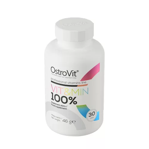 OstroVit 100% VIT&MIN - Multivitamin 30 Tabletta