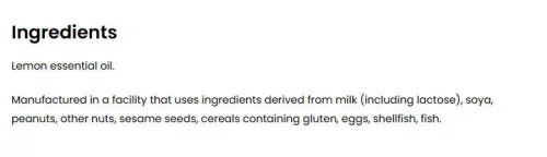 OstroVit Lemon Essential Oil 15 ml