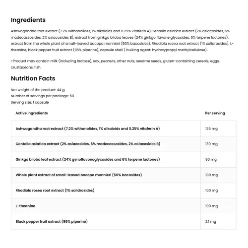 OstroVit Aadapto Aid 60 Kapszula