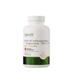   OstroVit KSM-66 Ashwagandha® + Magnesium + B6 P-5-P 90 Veg Kapszula
