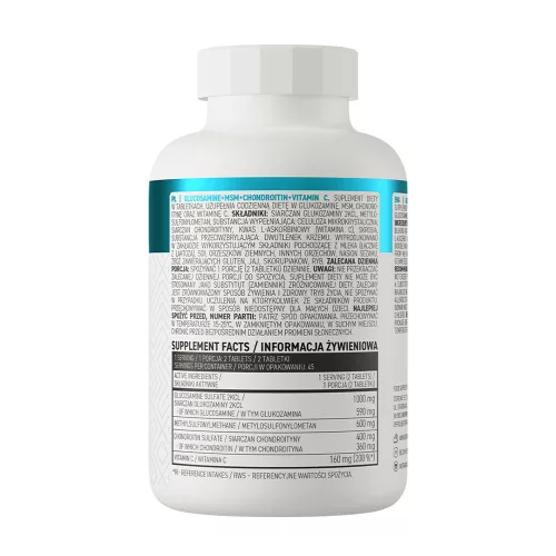 OstroVit Glükózamin+MSM+Kondroitin+C-vitamin 90 Tabletta