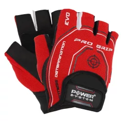 Power System Gloves Pro Grip Evo - Edzőkesztyű Piros